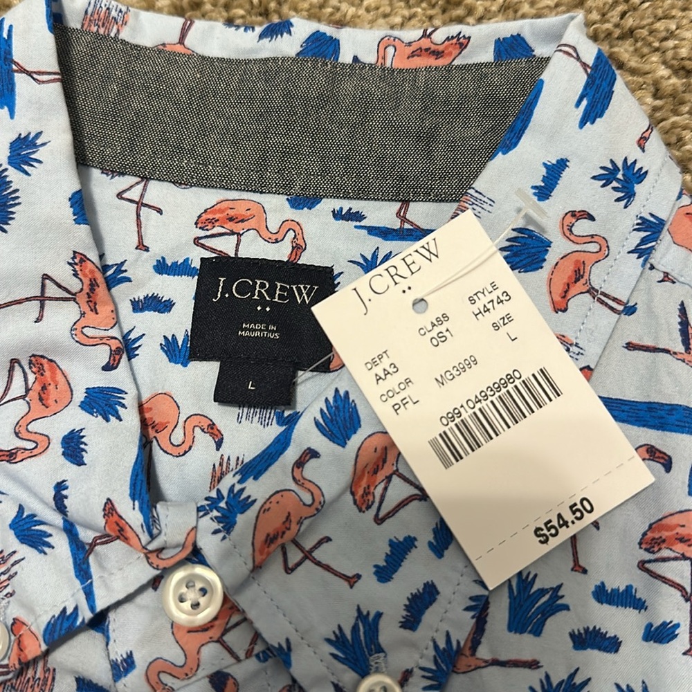 Flamingo button down - Picture 4 of 5